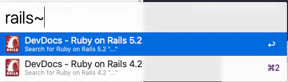 Chercher dans la documentation rails
