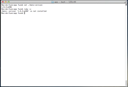 Création d’application Ruby on Rails